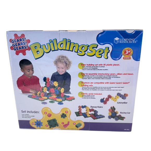 Learning Resources Gears! Gears! Gears! Building Set For Kids Age 3 Plus - 95 Pc - Picture 2 of 9